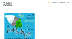 Desktop Screenshot of 3dprintbarcelona.org